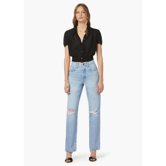 💕FAVORITE DAUGHTER💕 The Otto High-Rise Boyfriend Jeans ~ Cheshire 29 NWT - Picture 1 of 16